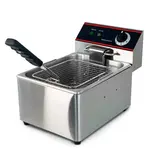 Cookline DF15-1-120, 10-Inch 15 lb. Countertop Electric Deep Fryer, 120V