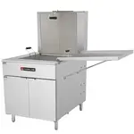 Cookline DOF-125, 125 lb. Gas Flat Bottom Donut Fryer - 90,000 BTU