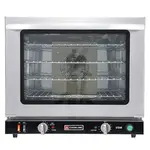 Cookline HCVE-32-240, 23-Inch Half Size Electric Countertop Convection Oven with Steam Injection, 220V
