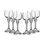 Crystalex B40428-60, 2-Ounce Julia Cordial/Sherry Glass, 6PC/Set