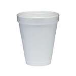 Dart 10J10, 10 Oz White Foam Cup, 1000/Cs