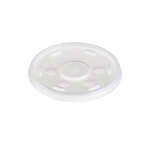 Dart 10SL Straw-Slotted Translucent HIPS Lid, 1000/CS