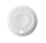 Dart 12EL, White Sip Through Plastic Cup Lid, 1000/Cs