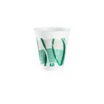 Dart 12LX16E 12 Oz LX Impulse Green Insulated Foam Cup, 1000/CS