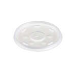 Dart 12SL Straw-Slotted Translucent HIPS Lid, 1000/CS