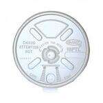Dart 16FTL, White Lift'n'Lock Plastic Cup Lid, 1000/Cs