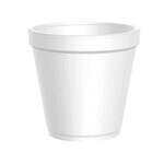 Dart 16MJ20, 16 Oz White Foam Food Container, 500/Cs
