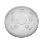 Dart 16SL, 12-24 oz HIPS Translucent Plastic Straw-Slotted Lid, 1000/CS