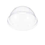 Dart 20LCDH Clear OPS Dome Lid with 1.9" Hole, 1000/CS