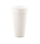 Dart 24J24, 24 Oz White Foam Cup, 500/Cs