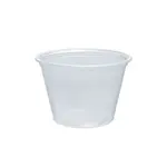 Dart 250PC 2.5 Oz Conex Clear Complements Portion Polypropylene Container, 2500/CS. Lids are sold separately.
