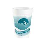 Dart 32TJ32H 32 Oz Horizon Teal Insulated Printed Foam Cup, 500/CS