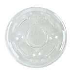 Dart 400PCL, Clear PET Lid for Souffles Portion Containers, 2500/CS