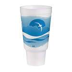 Dart 44AJ32H 44 Oz Horizon Ocean Insulated Pedestal Foam Cup, 300/CS