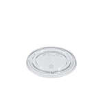 Dart 626TP Clear Non-Vented PET Lid for Plastic Cups, 1000/CS