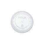 Dart 626TS Clear Straw Slotted Plastic Cup Lid, 1000/CS