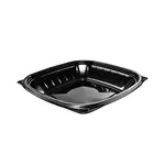 Dart B24SB 24 Oz PresentaBowls Pro Square Black Polypropylene Bowl, 252/CS