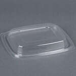 Dart C32DDLR, ClearPac Clear Rectangular Dome Plastic Lid, 504/Cs