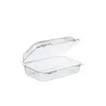 Dart C40UT1 9x7x3-Inch StayLock Clear Oblong OPS Container With A High Dome Hinged Lid, 250/CS