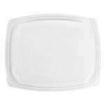 Dart C64DDLR, ClearPac Clear Rectangular Dome Plastic Lid, 252/Cs