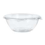 Dart CTR24BF, 24 Oz PET Tamper-Evident/Resistant Bowl w/ Flat Lid, 150/CS