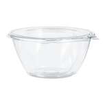 Dart CTR32BF, 32 Oz PET Tamper-Evident/Resistant Bowl w/ Flat Lid, 150/CS