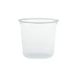 Dart MN24-0100 24 Oz MicroGourmet Translucent Polypropylene Container, 500/CS