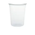 Dart MN32-0100 32 Oz MicroGourmet Translucent Polypropylene Container, 500/CS