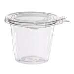 Dart SC12F, 12 Oz PET Tamper-Evident/Resistant Snack Cup w/ Flat Lid, 256/CS