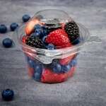 Dart SC8D, 8 Oz PET Tamper-Evident/Resistant Snack Cup w/ Dome Lid, 272/CS