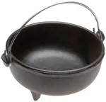 OLD MOUNTAIN 10144-OM, 6-Inch Diameter Cast Iron Pre-Seasoned Kettle