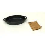 OLD MOUNTAIN 10191-OM, 7.5x1.25-Inch Cast Iron Oval Single Serving Dish