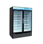 Entree EGD-2DF-48, 48 Cu.Ft. 2 Glass Doors Freezer with 8 Shelves, NSF-7, UL-471, CUL, Energy Star