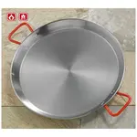 Garcima G10046 18 inches/46 cm PAELLA Polished Steel Pan