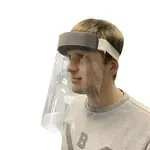 HFS-1011 11-Inch Large Polycarbonate Face Shield, EA