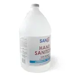 Default Sanit HSAN 4/CS 1-Gallon Professional Use Gel Hand Sanitizer 70% Isopropyl Alcohol