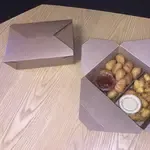 MeyerPak MBK8K 6x4.75x2.5 #8 Kraft Folded Paper Container, 300/CS