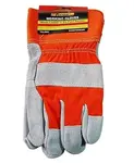 NEW- Forge TGL0002 Leather Palm Work Gloves - 10 Pack - Closeout Sale