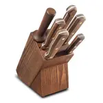 Dexter Russell #1-S6 set, 6-Piece Set of Knives in Walnut Slant Block (Discontinued)