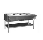 Eagle Group HT4-NG, 63.5-Inch 4-Well Gas Steam Table, Natural Gas, NSF, CUL, KCL