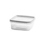 Elfe Plastik 6011EP 8 Oz Square Plastic Tamper Evident Container, 500/CS. Lids Sold Separately.