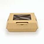 LK RF-TGWM, 7.38x6.38x2.88-Inch ReadyFresh® To Go Container with Window (Medium), 300/CS