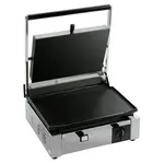 Eurodib CORT-L, 14.5x10-inch Electric Panini Grill with Smooth and Ribbed Plates