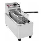 Eurodib SFE01820, 3 Qt Commercial Electric Countertop Fryer, ETL