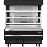 Everest Refrigeration EOMV-60-B-28-S, 60.00-Inch Air Curtain Open Display Merchandiser