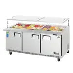 Everest Refrigeration EOTP3, Mega Top Refrigerated Sandwich/Salad Unit