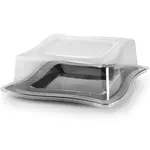 Fineline Settings 110-L, 10.75-inch Wavetrends PET Dome Lid for 10.75-inch Dinner Plate, 120/CS (Discontinued)