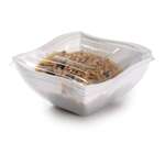 Fineline Settings 116-L, 16 Oz Wavetrends PET Flat Lid for 16 Oz Bowl, 100/CS