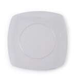 Fineline Settings 1506-CL-X, 5.5-Inch Renaissance Clear Plastic Salad Plates, 10/CS