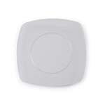 Fineline Settings 1508-CL-X, 7.5-Inch Renaissance Clear Plastic Salad Plates, 10-Piece Pack